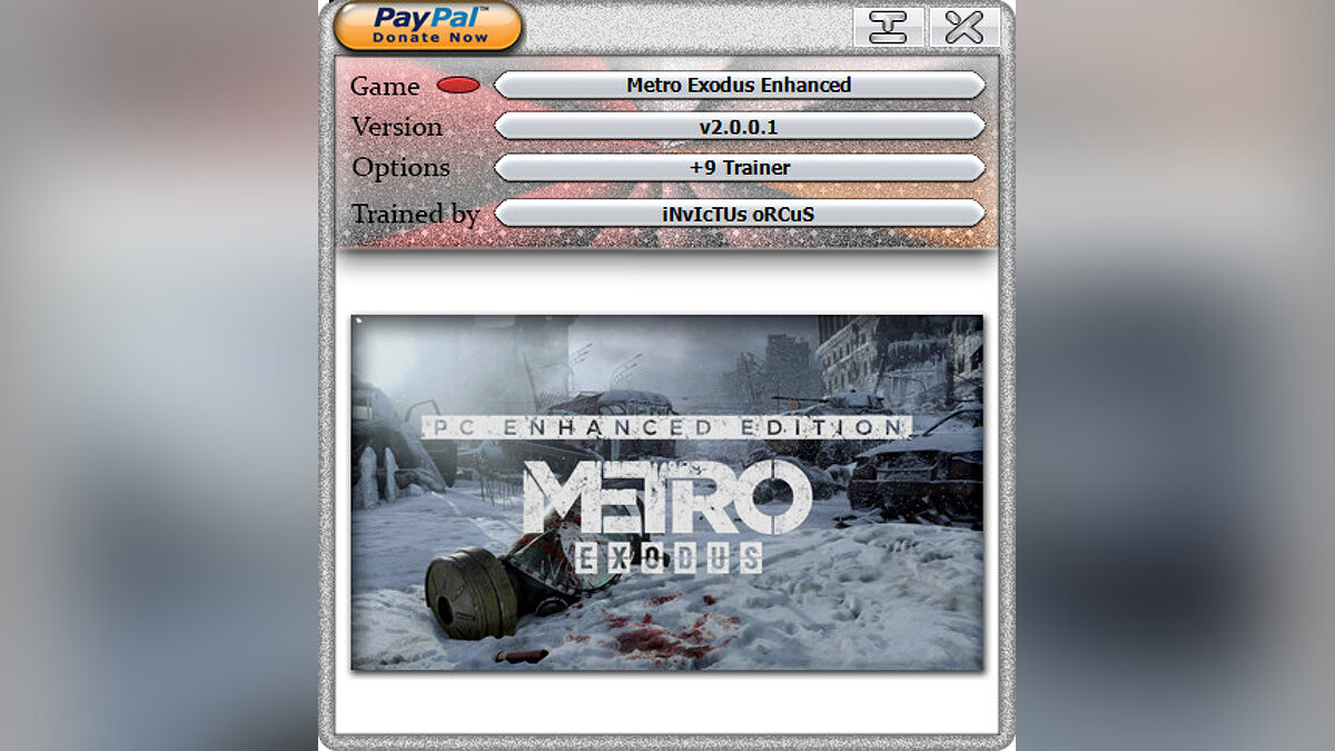 Metro Exodus Enhanced Edition — Trainer (+7) [2.0.0.1]