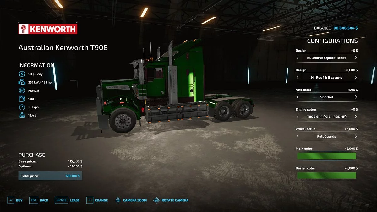 Farming Simulator 22 — T908 Kenworth