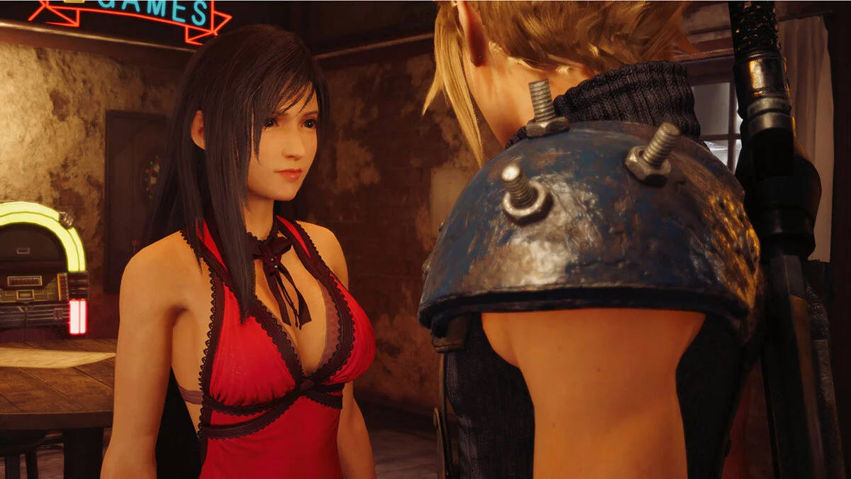 Final Fantasy VII Remake — Dress repainting for Tifa and Iris