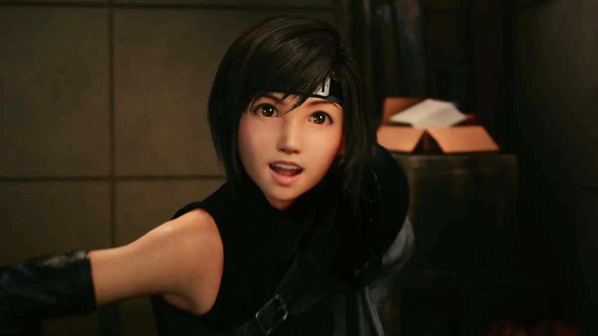 Final Fantasy VII Remake — Black color for Yuffie