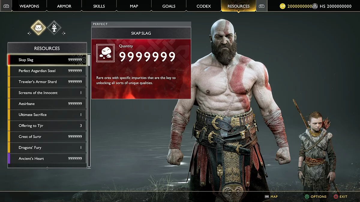 God of War — Збереження (Модифіковане збереження, класичний Кратос, все включено)