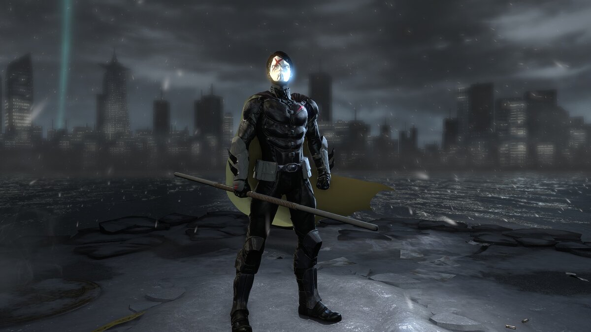 Batman: Arkham Origins — Red X from the animated series "Teen Titans"