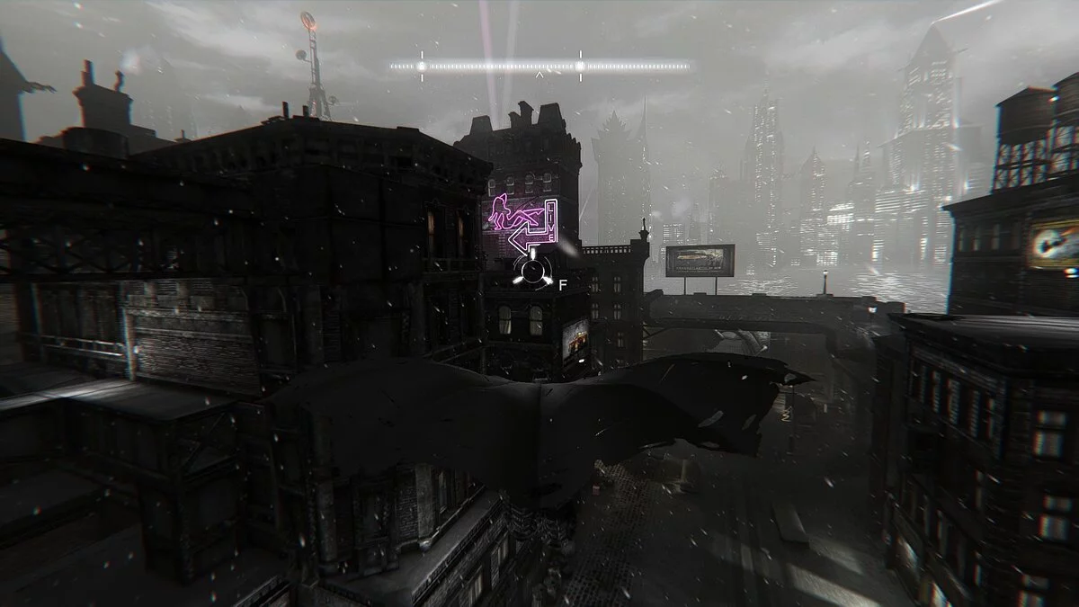 Batman: Arkham Origins — Темний режим