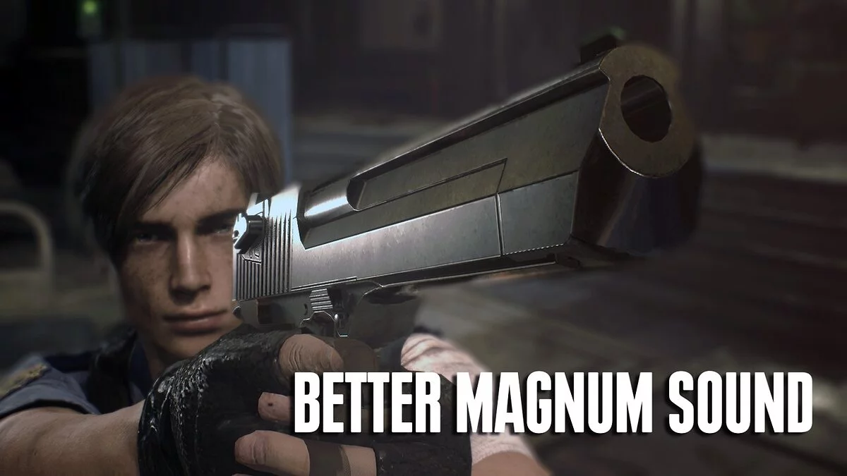 Resident Evil 2 — Improved Magnum firing sound