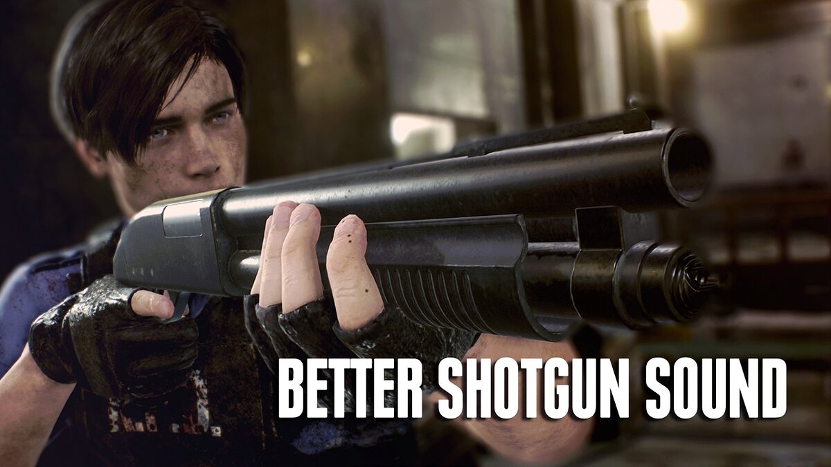 Resident Evil 2 — Improved shotgun sound