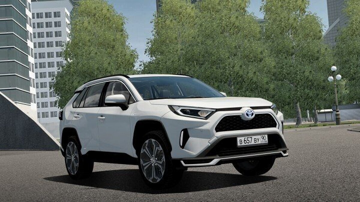 City Car Driving — 2021 Toyota Ravch Prime Hybrid