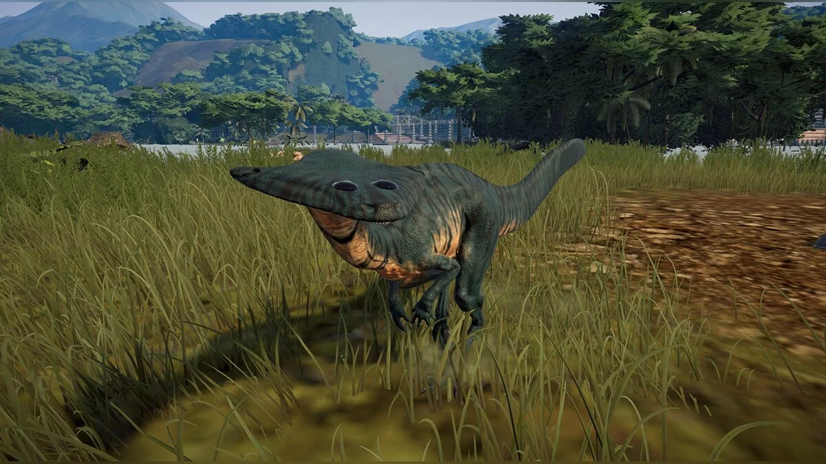 Jurassic World Evolution — Компсокаулус (новый гибрид)