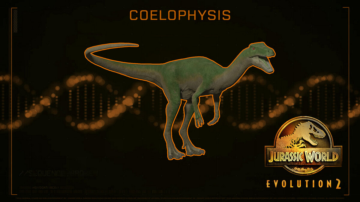 Jurassic World Evolution — Coelophysis (new species)