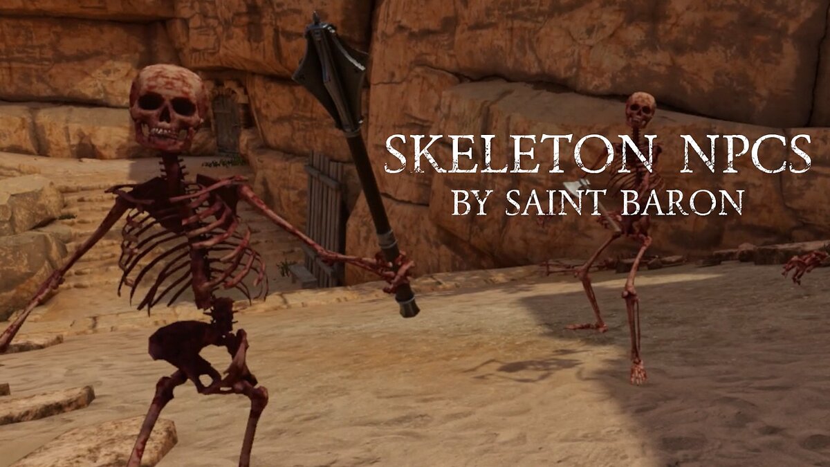 Blade and Sorcery — NPC skeletons