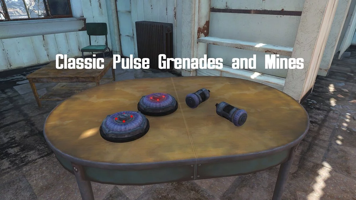 Fallout 4: Game of the Year Edition — Classic pulse grenades and mines