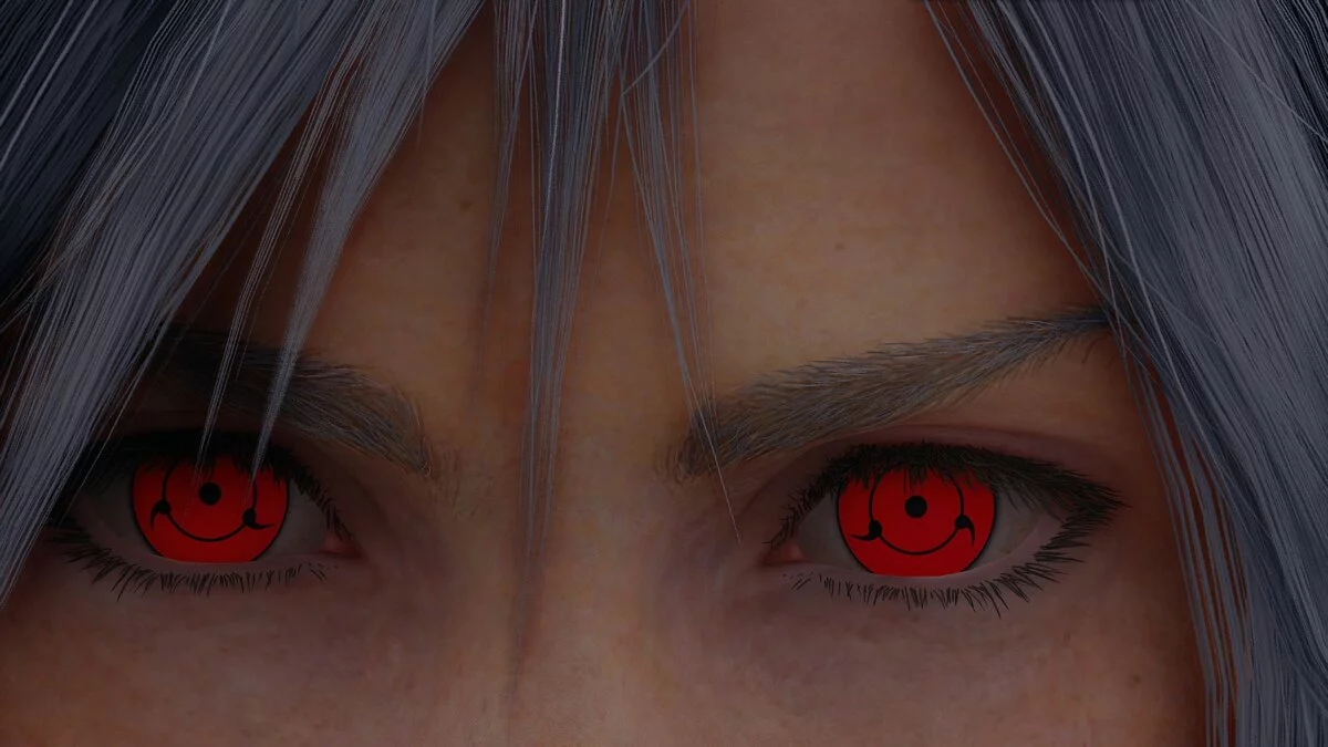 Final Fantasy VII Remake — Sharingan para Claude y Sephiroth