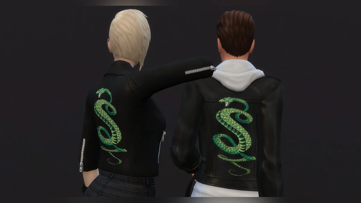 The Sims 4 — Chaquetas túnel serpiente