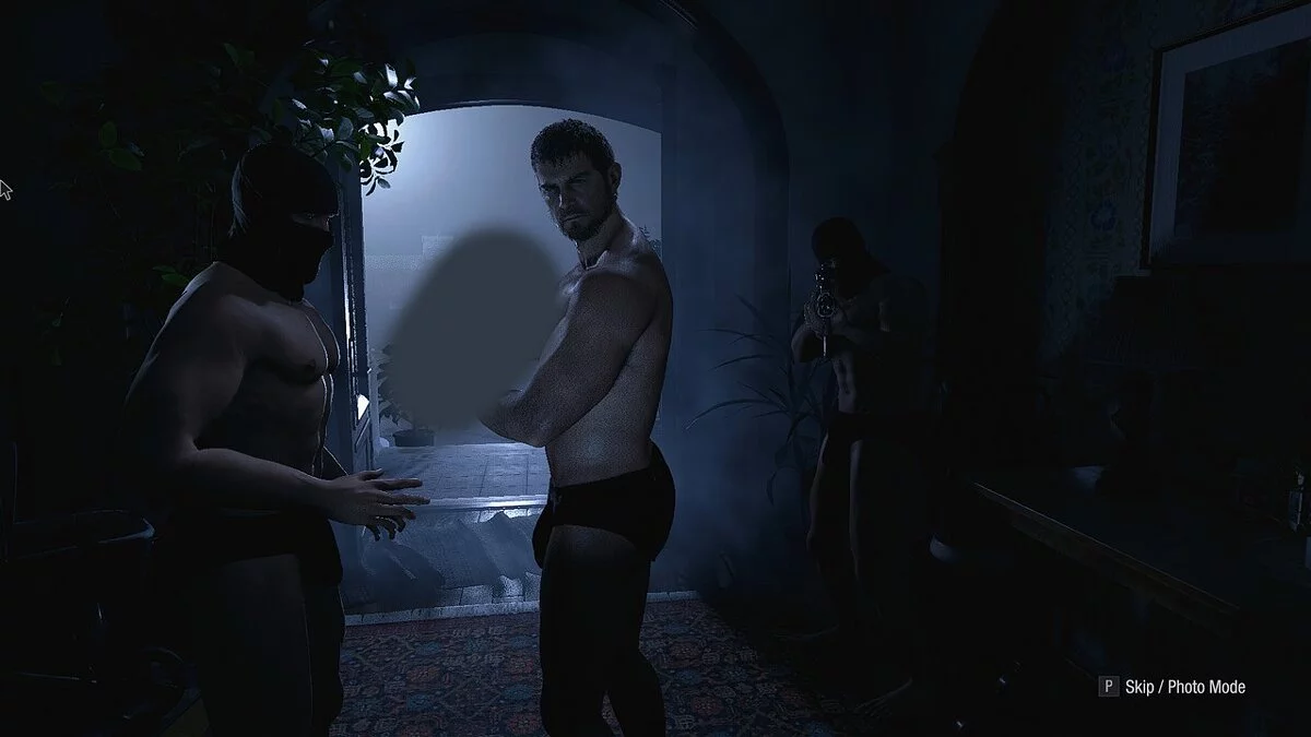 Resident Evil Village — Загін Кріса в трусах