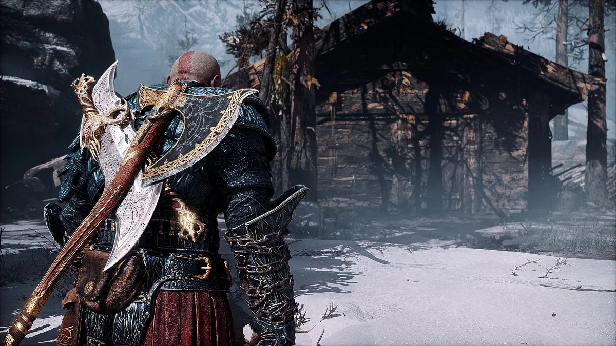 God of War — Решейд з трасуванням променів