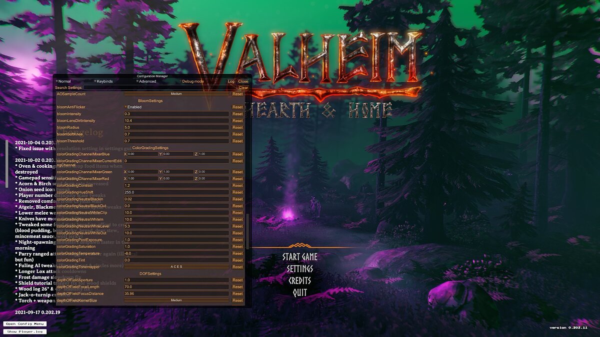 Valheim — Post Processing Effects