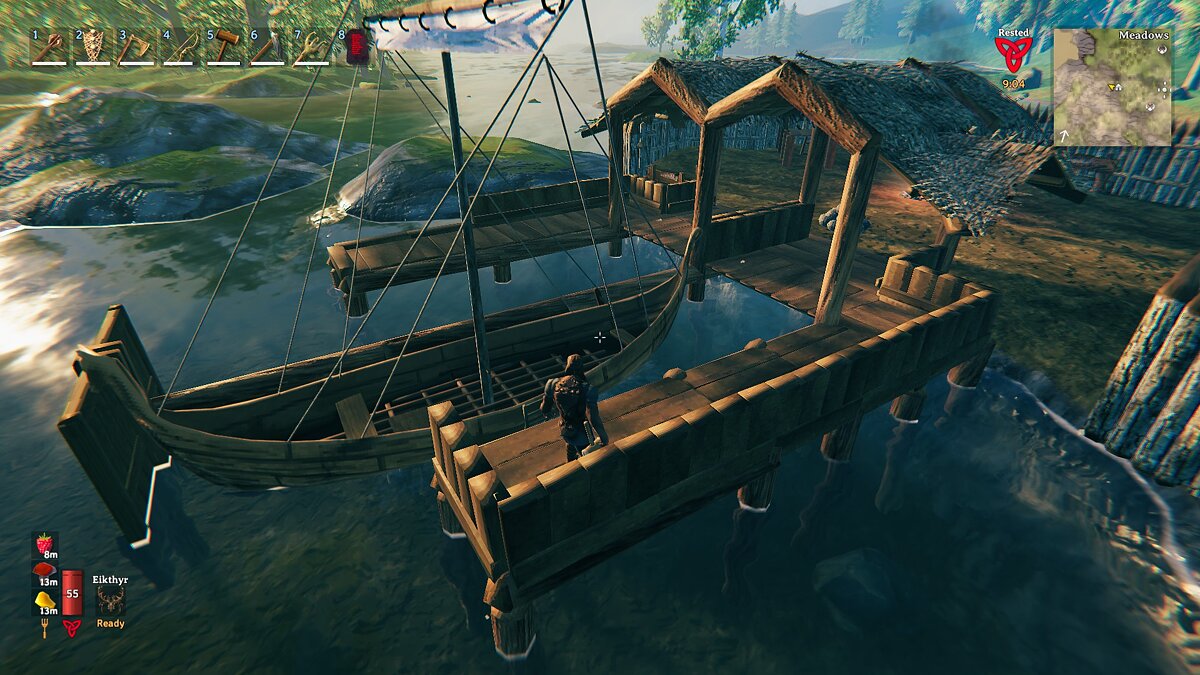 Valheim — Small dock