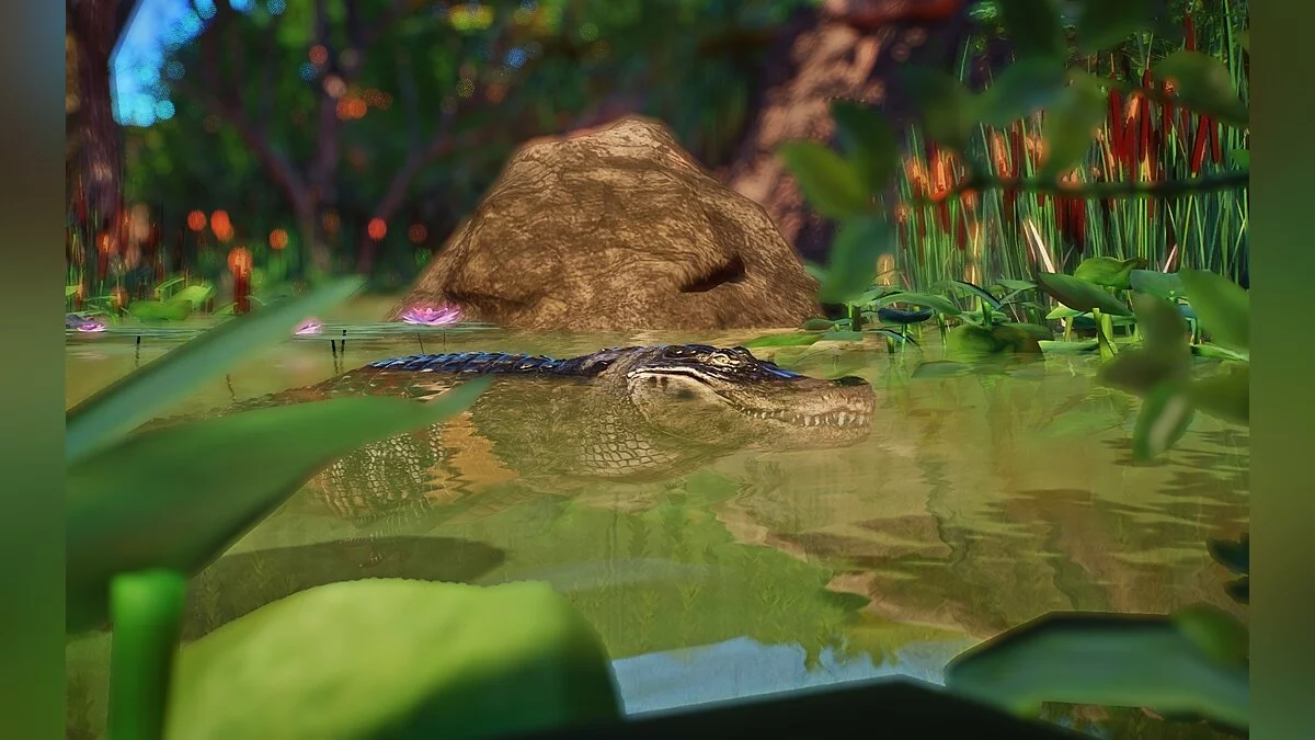 Planet Zoo — Нові види - чорний кайман