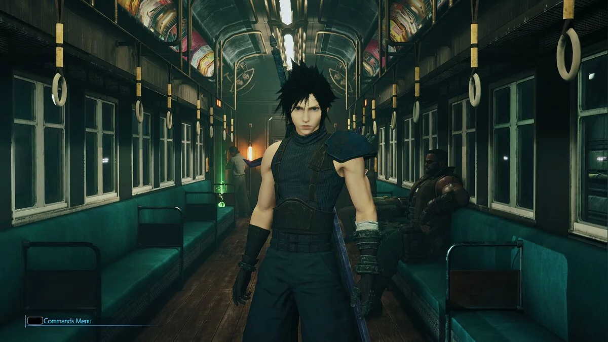 Final Fantasy VII Remake — Claude with black hair