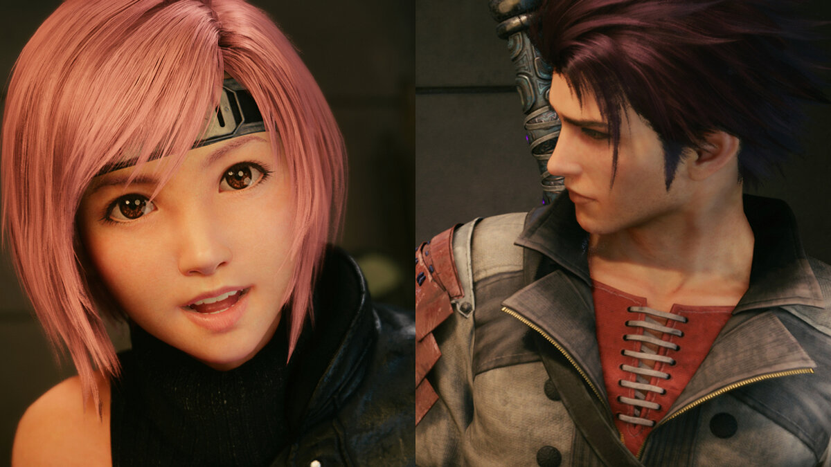 Final Fantasy VII Remake — New hair and eye colors for Yuffie and Sonon