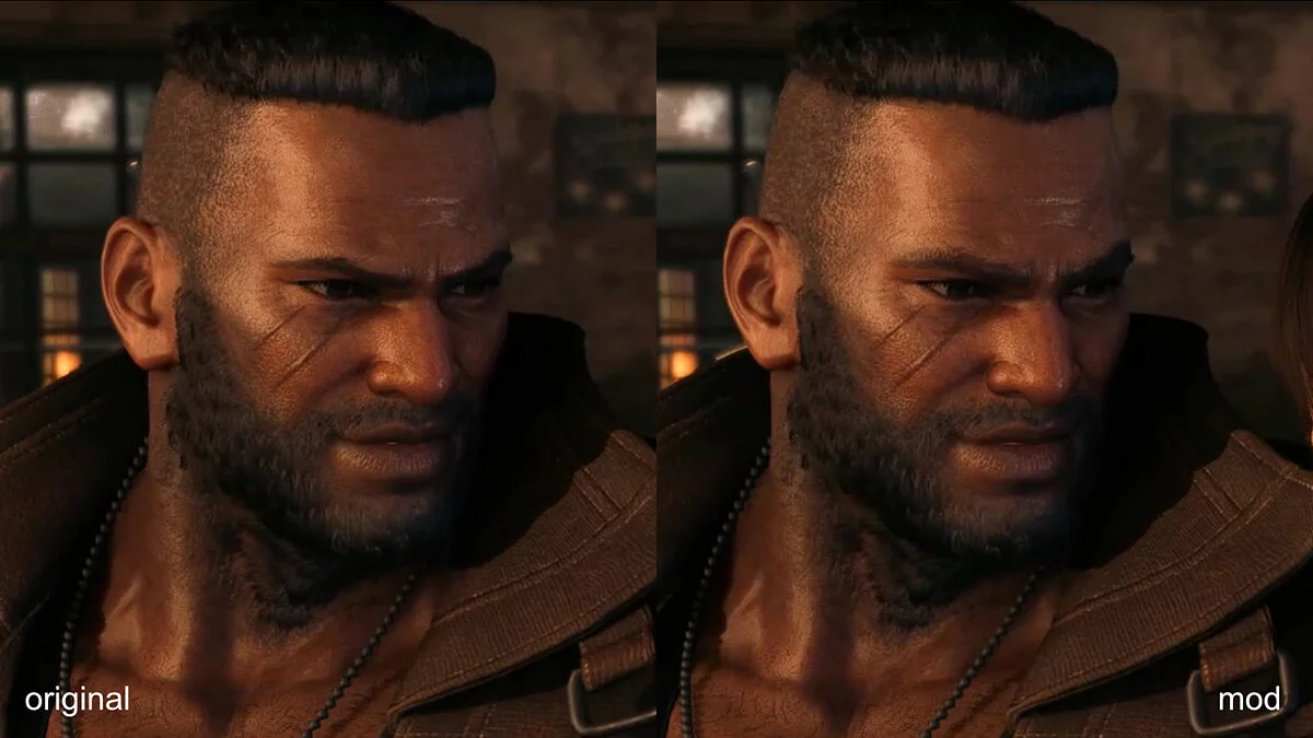 Final Fantasy VII Remake — Неряшливый Баррет