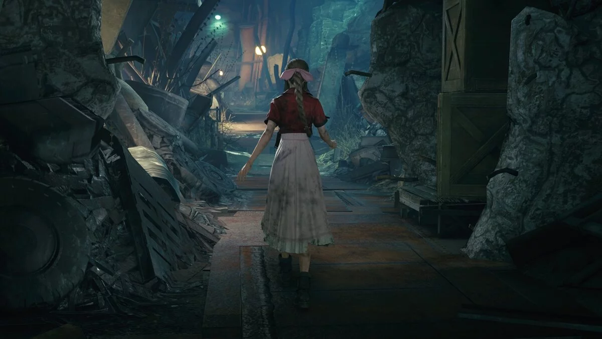 Final Fantasy VII Remake — Грязное платье Айрис
