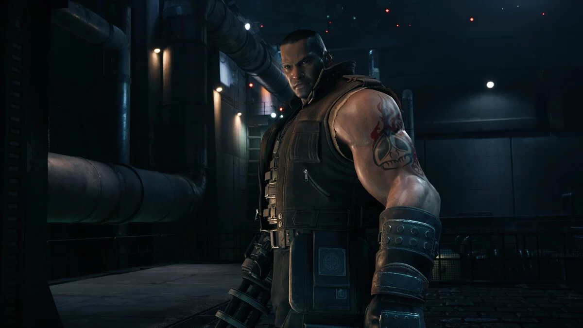 Final Fantasy VII Remake — Молодой Баррет