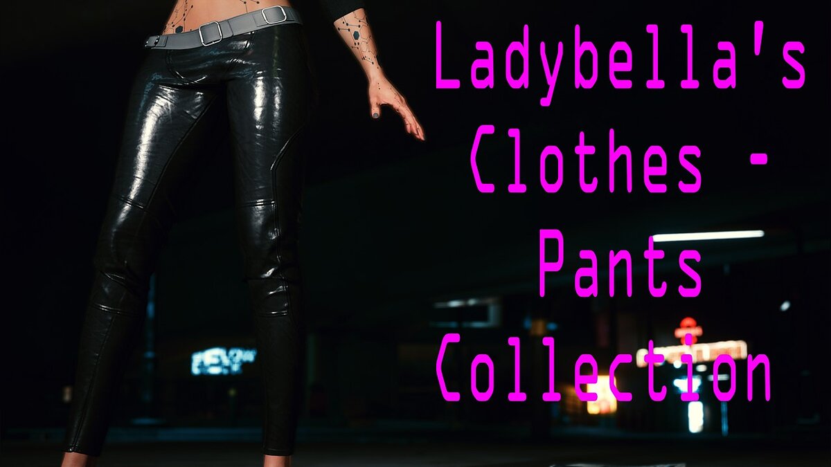 Cyberpunk 2077 — Pants collection for V