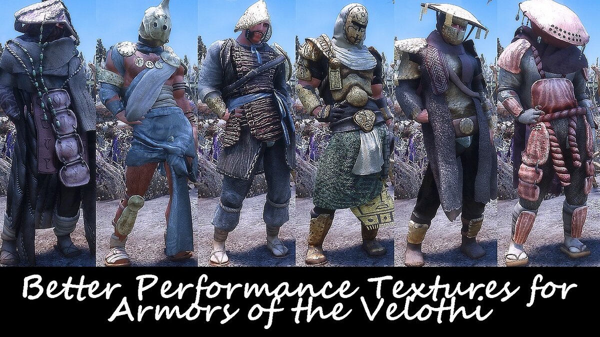 Elder Scrolls 5: Skyrim Special Edition — Improved performance textures for Velothi armor