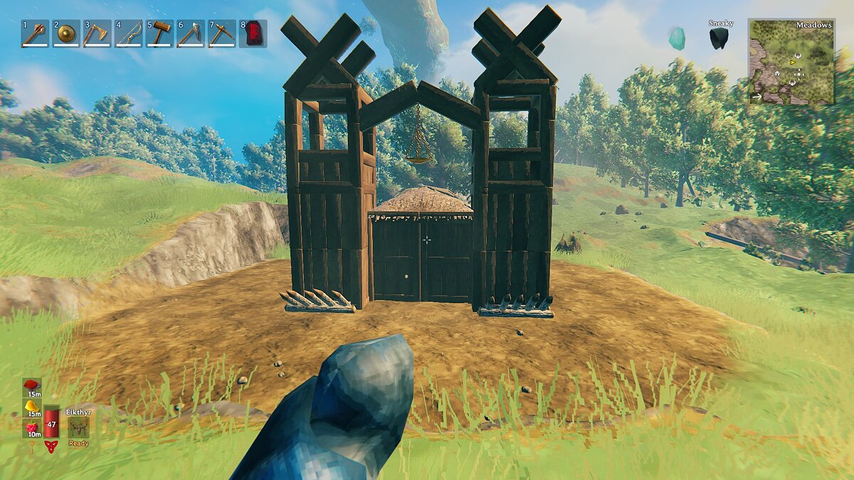 Valheim — Gatehouse entrance