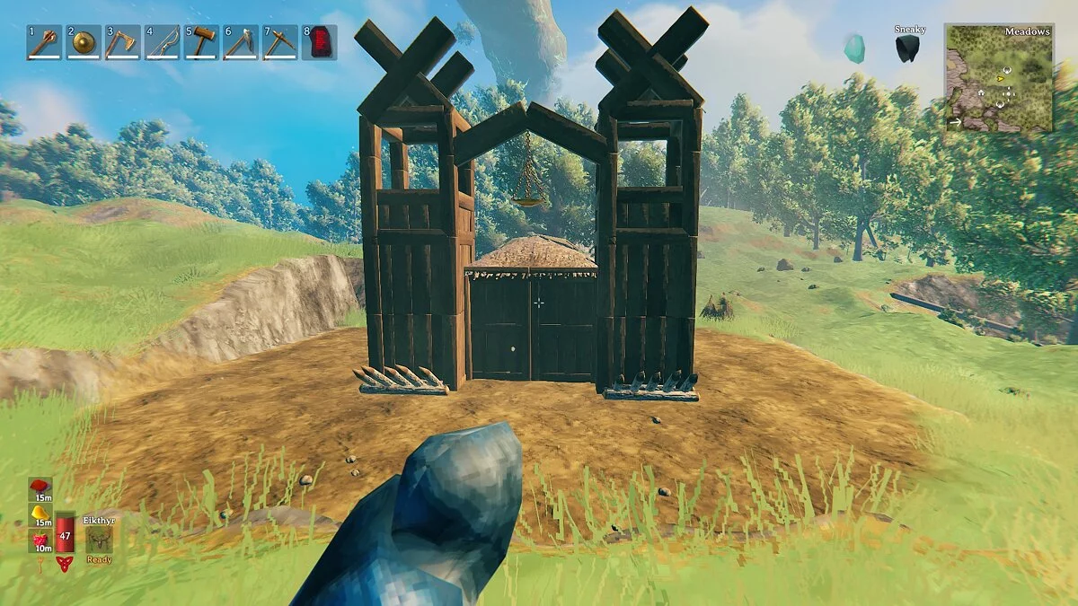 Valheim — Entrada de la puerta de entrada