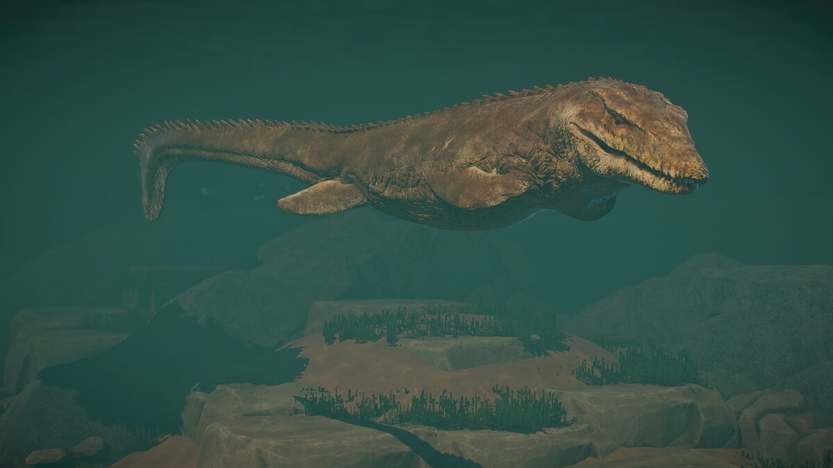 Planet Zoo — New species - mosasaurus