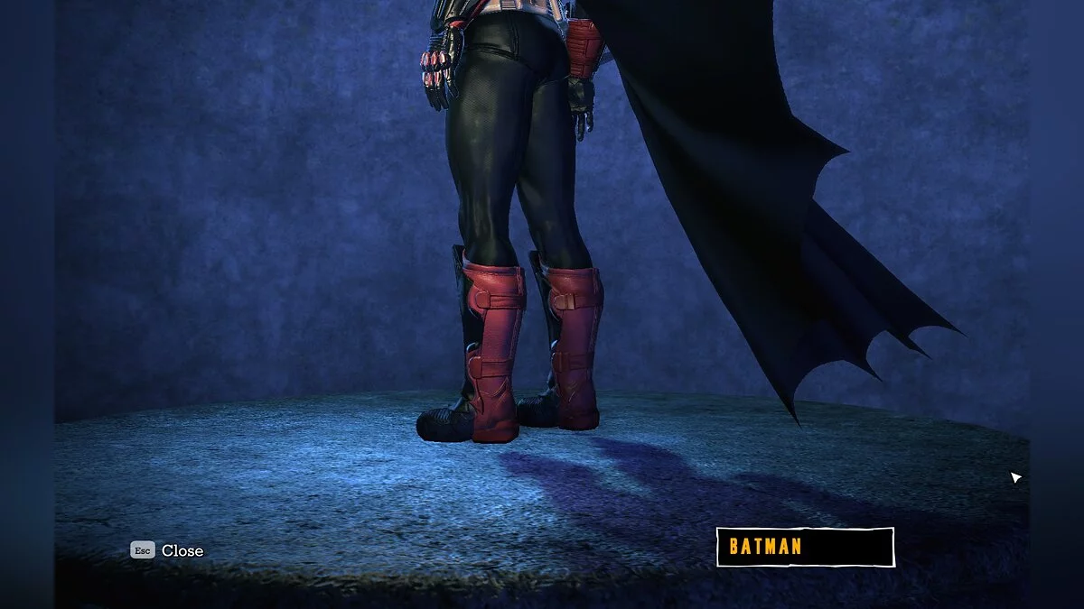 Batman: Arkham Asylum — Червоний костюм Бетмена
