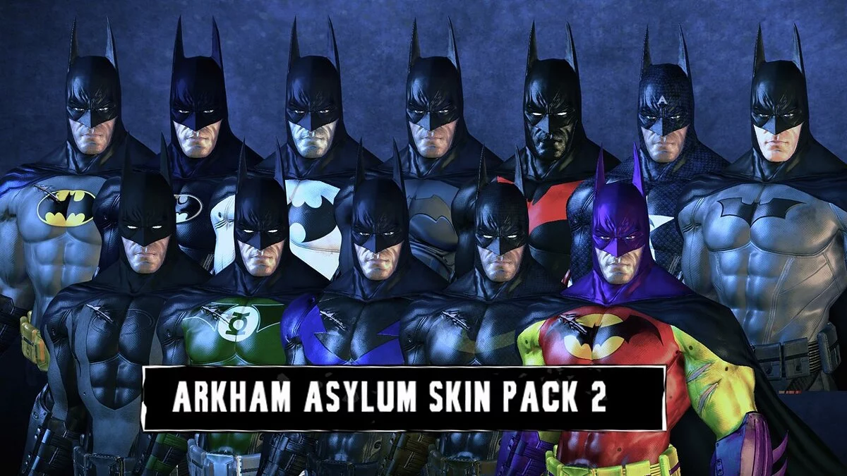 Batman: Arkham Asylum — Set of various armor part 2