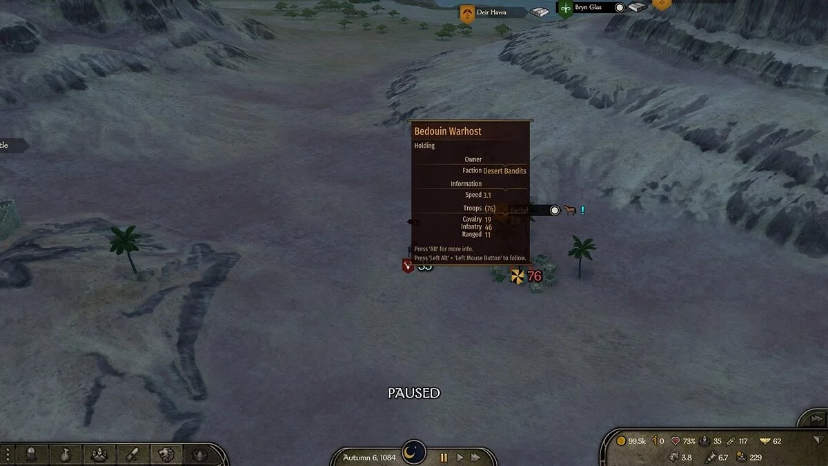 Mount & Blade 2: Bannerlord — Додаткові загони бандитів
