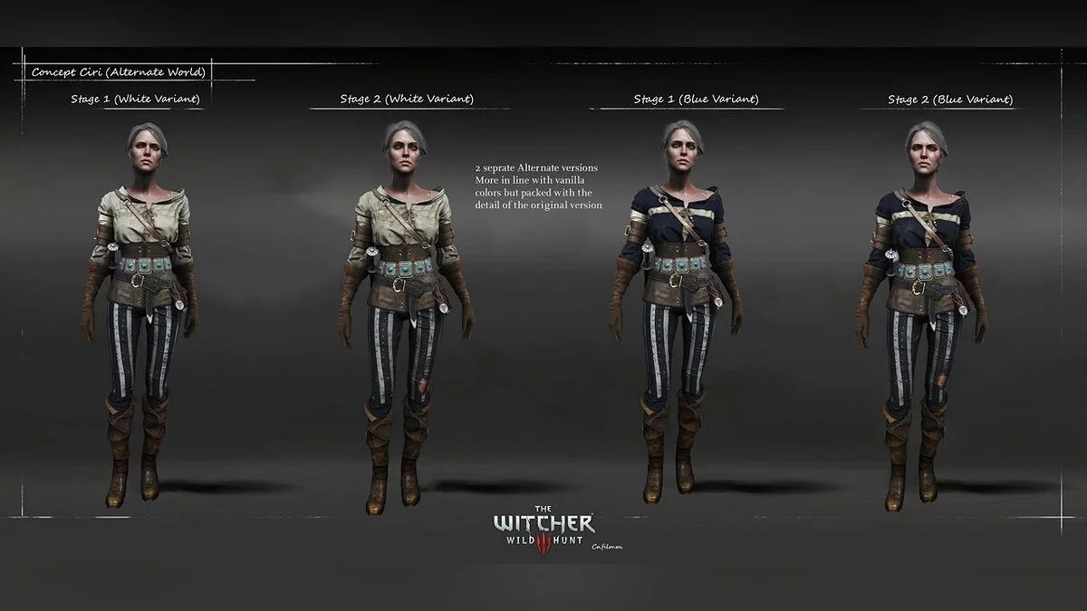 The Witcher 3: Wild Hunt - Complete Edition — Concept Ciri