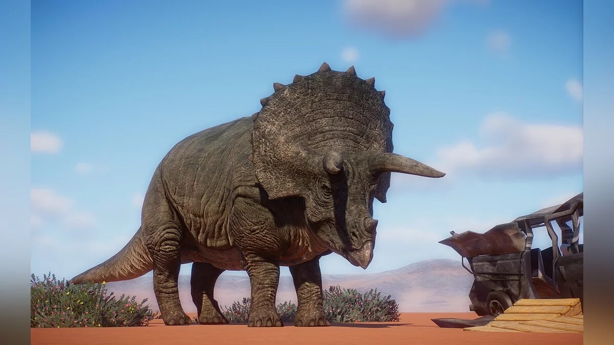 Planet Zoo — Новые виды — трицератопсы