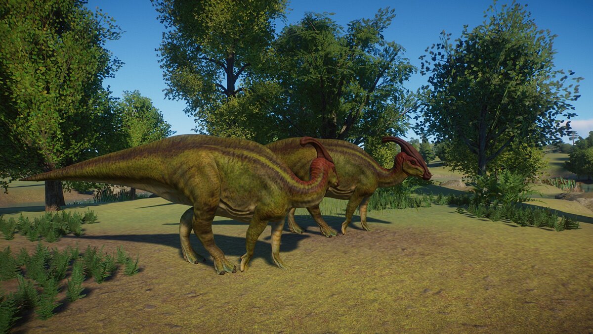 Planet Zoo — New species - parasaurolophus