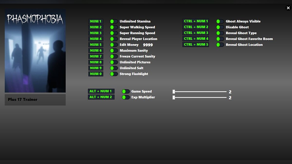 Phasmophobia — Trainer (+17) [0.5.1.2]