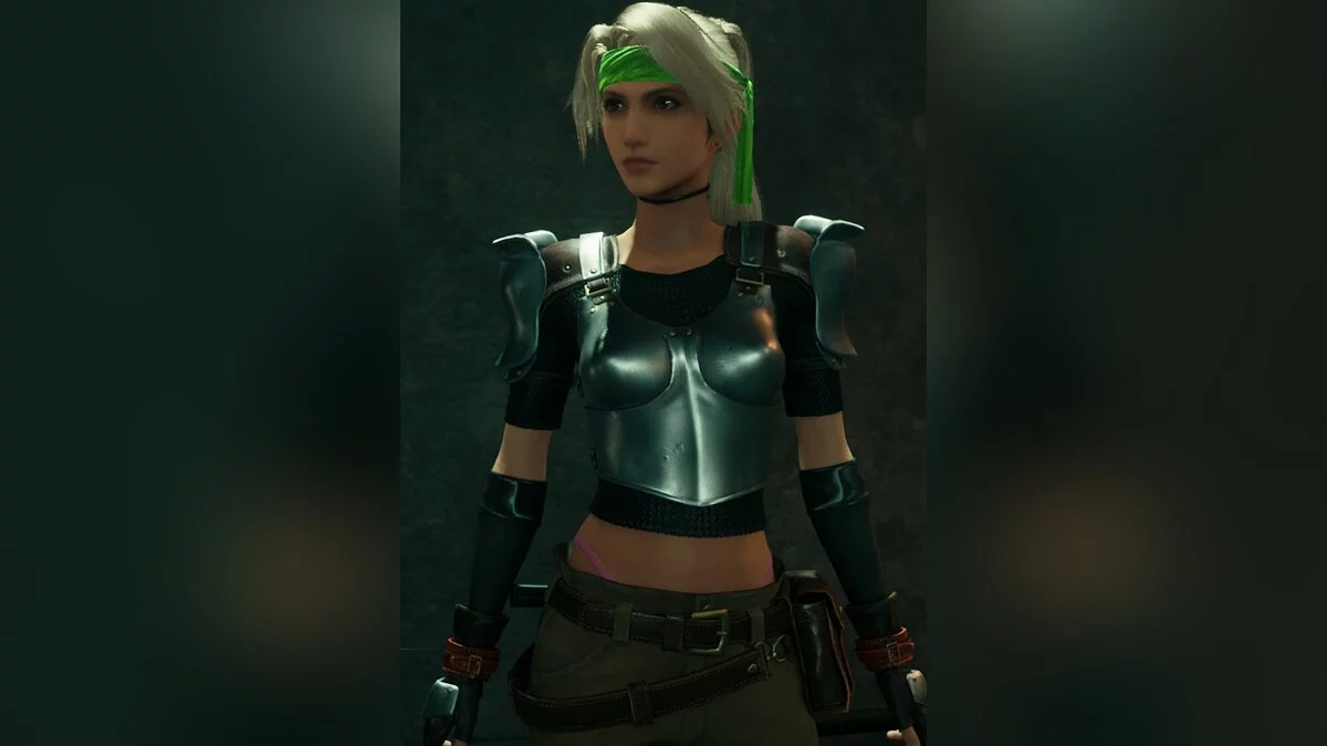 Final Fantasy VII Remake — Jessie bare belly