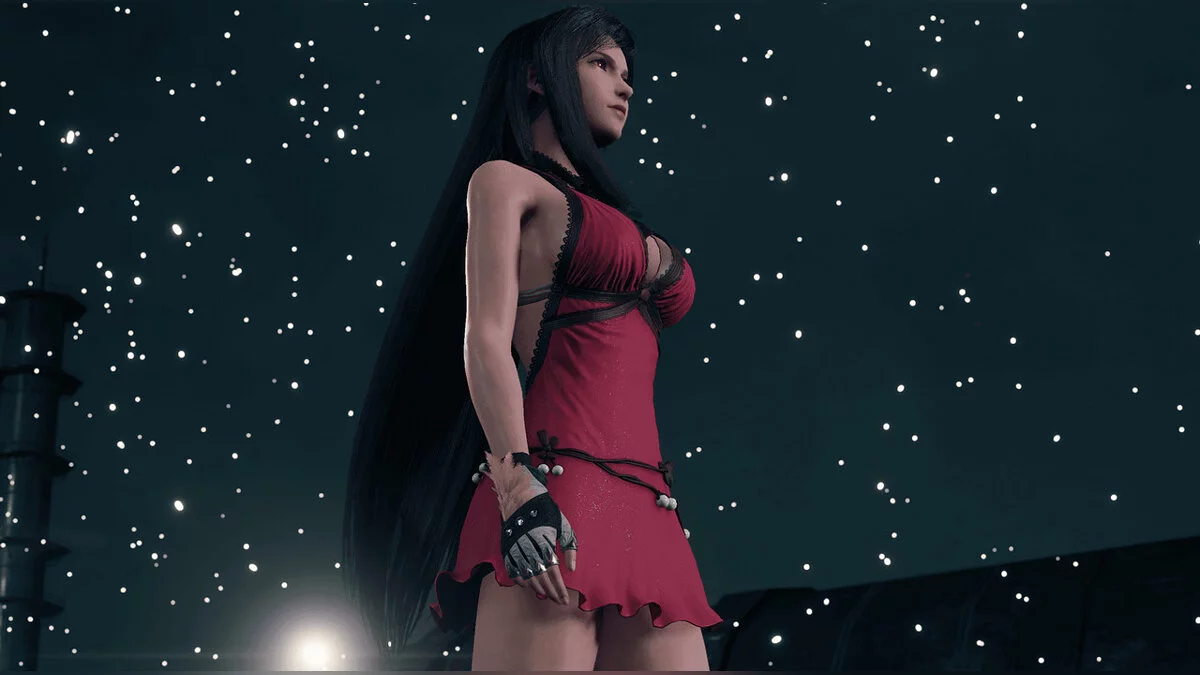 Final Fantasy VII Remake — Перчатки Тифы из перьев чокобо