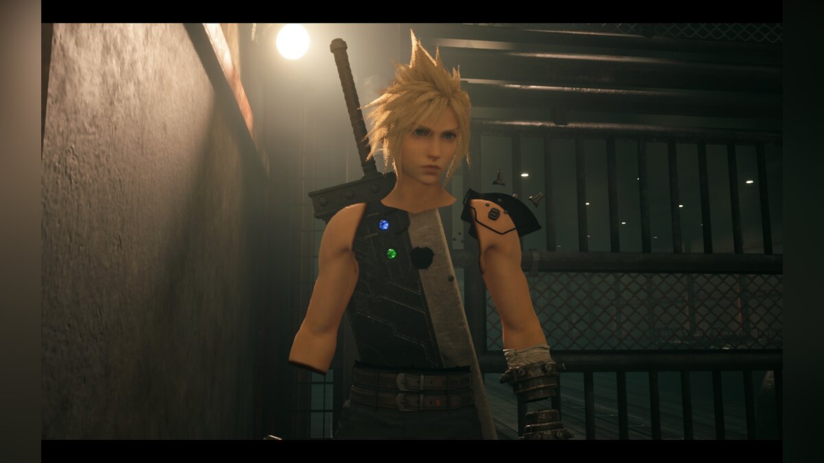 Final Fantasy VII Remake — Claude shirtless