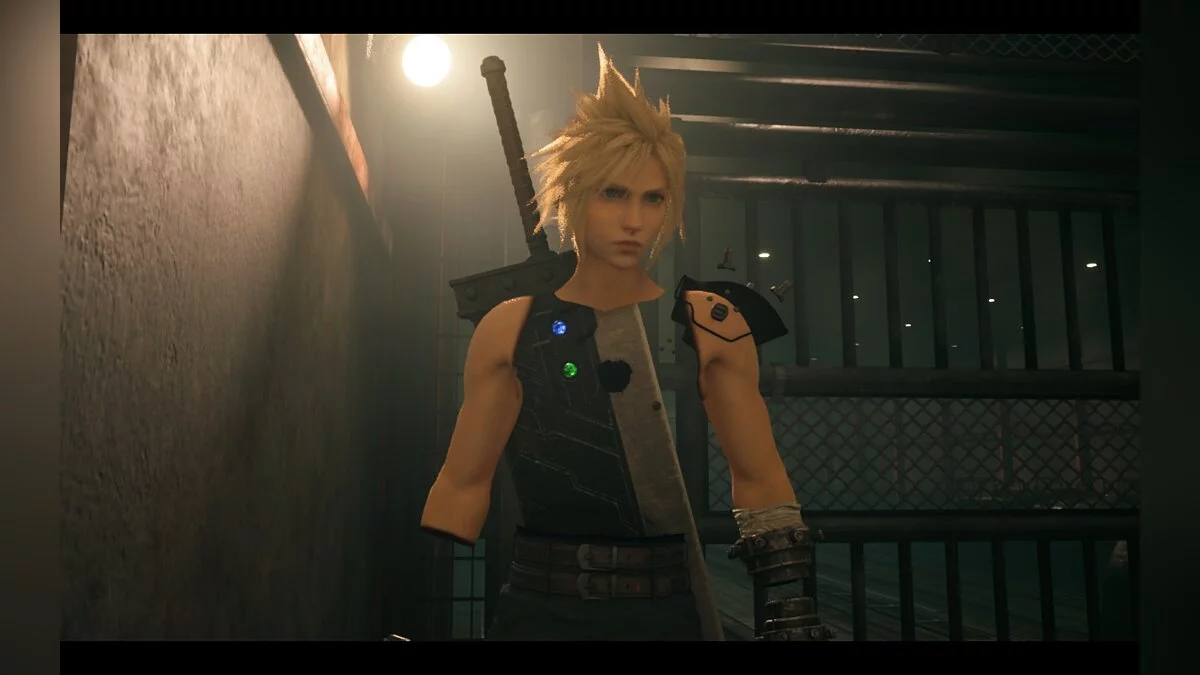 Final Fantasy VII Remake — Claude shirtless