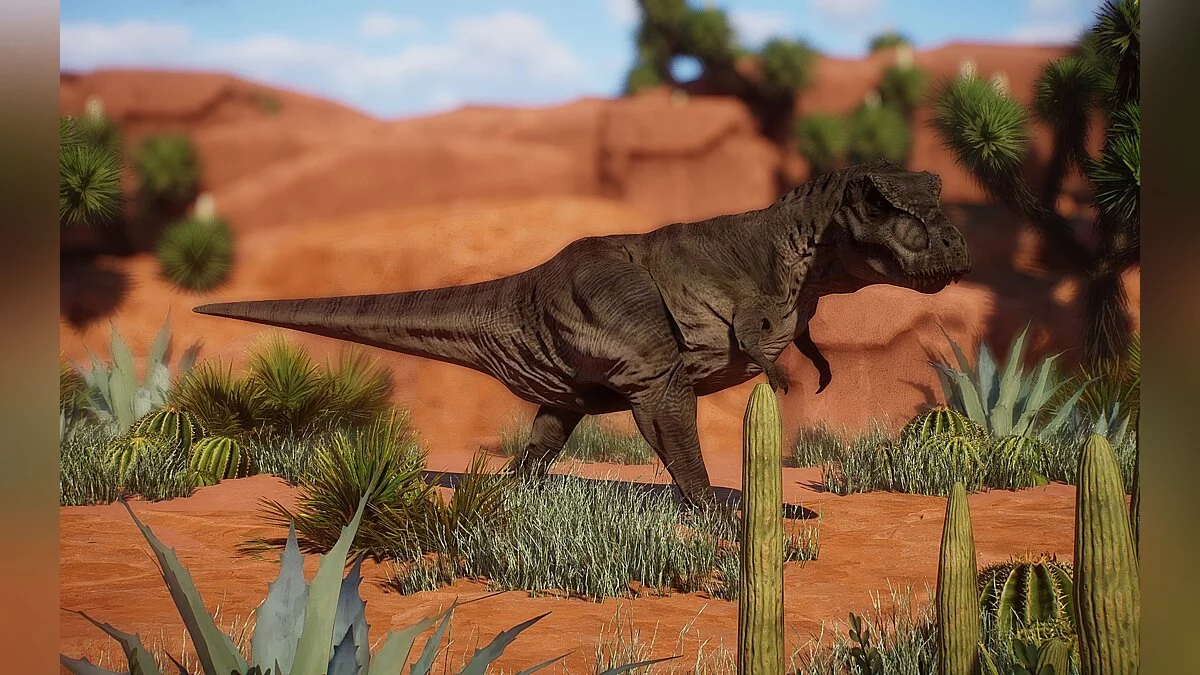 Planet Zoo — The new species is Tyrannosaurus rex