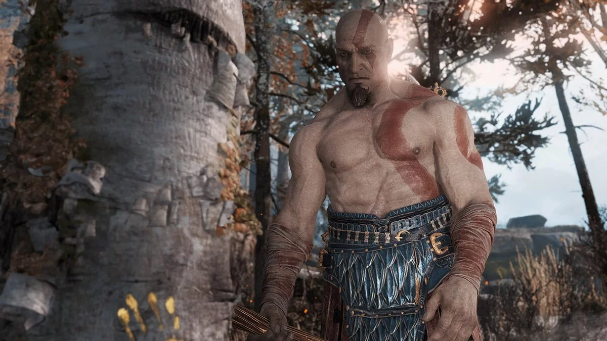 God of War — La perilla de Kratos