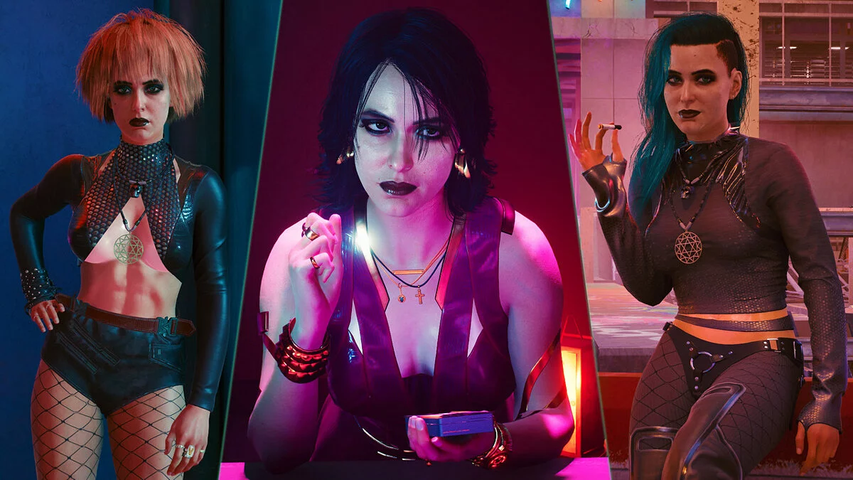 Cyberpunk 2077 — Ropa/rostro/pelo alternativo para Misty