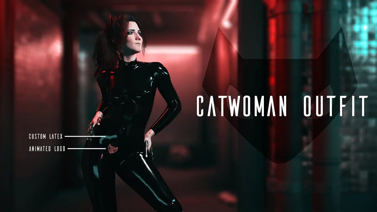 Cyberpunk 2077 — Catwoman outfit