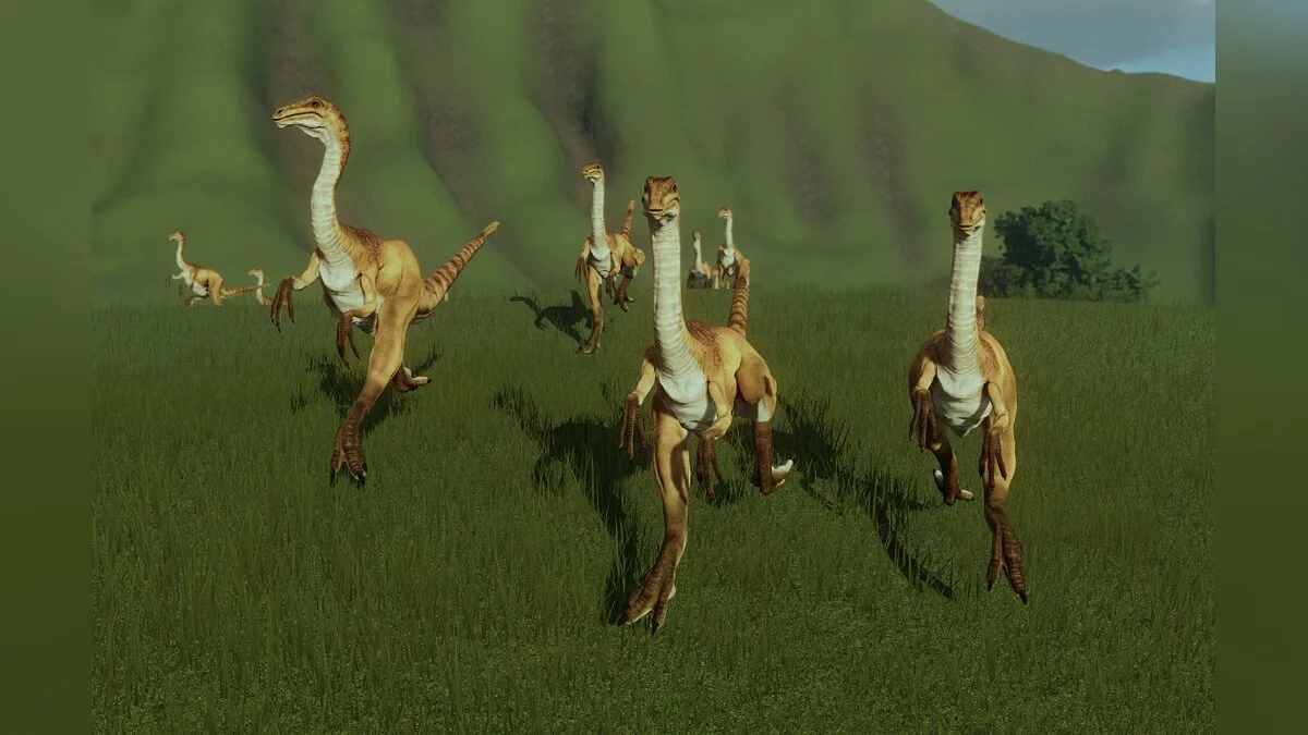 Planet Zoo — New species - Gallimimus