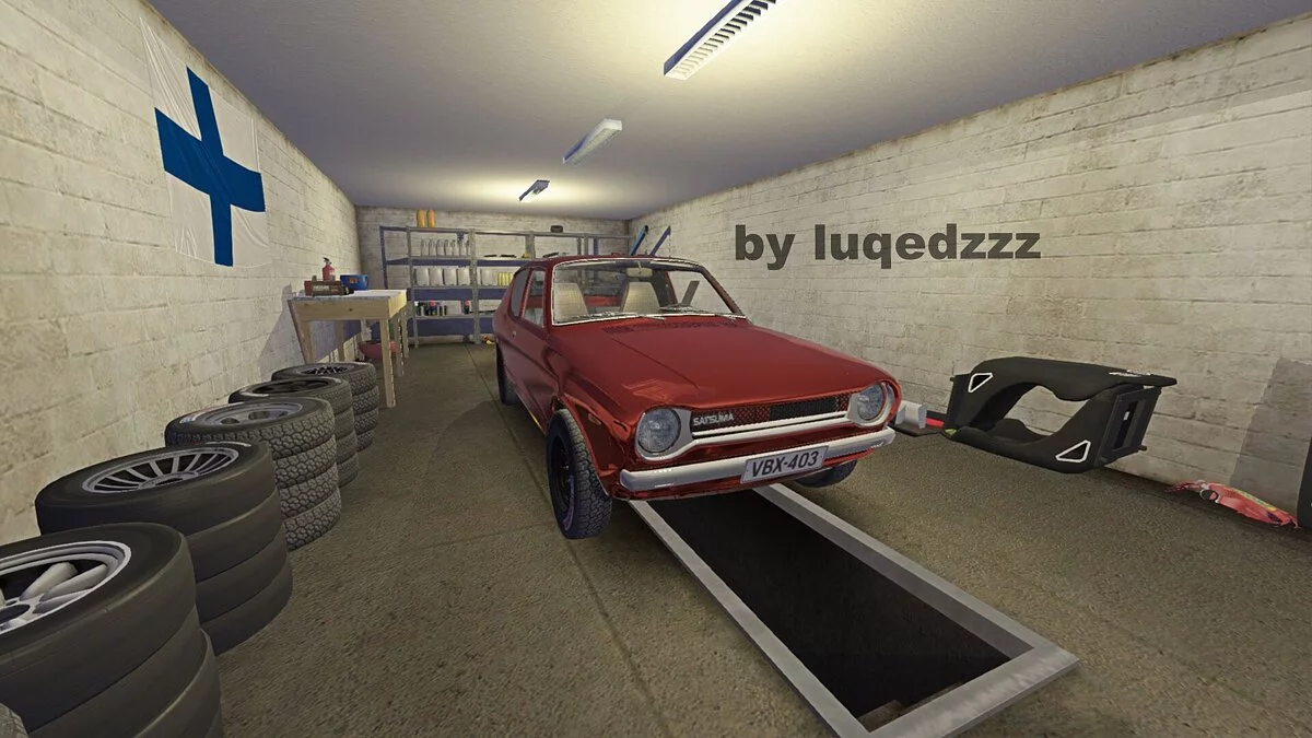 My Summer Car — Збереження (Повністю стік, двигун 100%, весь тюнінг в гаражі, 300к марок)