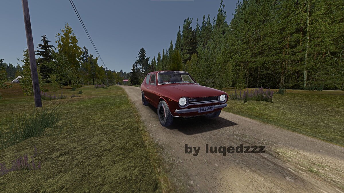 My Summer Car — Preservation (Completely stock, 100% engine, all tuning in the garage, 300k marks)