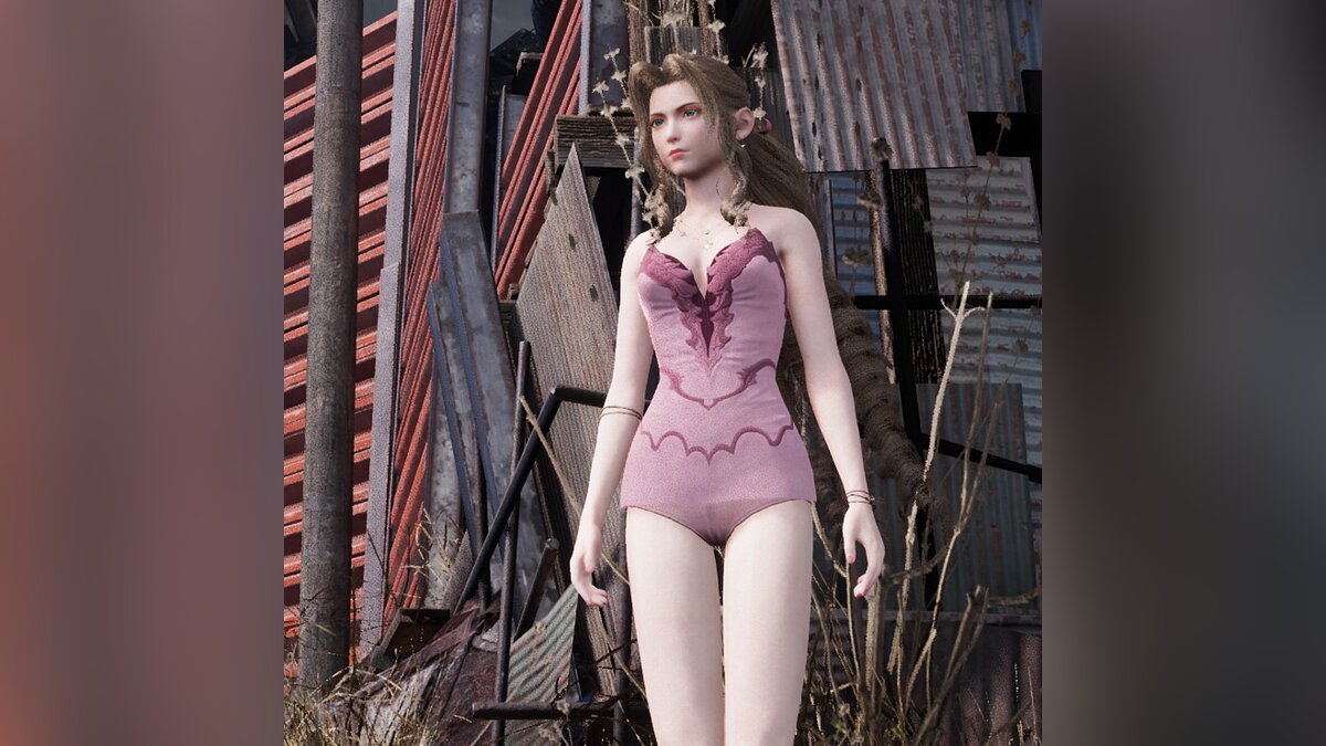 Final Fantasy VII Remake — Sexy Iris dress